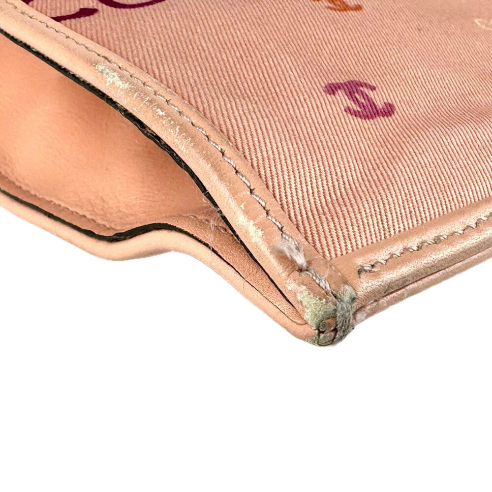 CHANEL Pink Canvas Bag - Picture 8 of 14